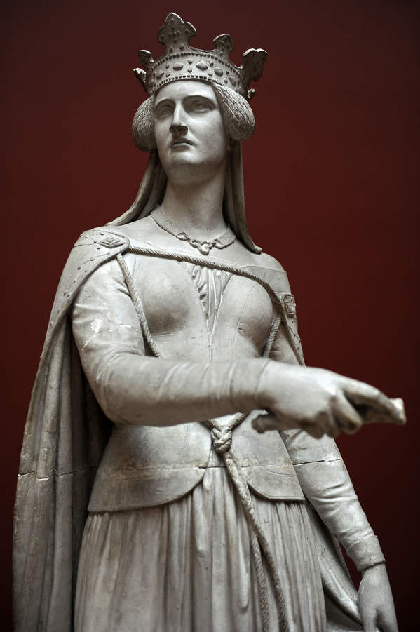Królowa Filipa, rzeźba Hermana Wilhelma Bissena