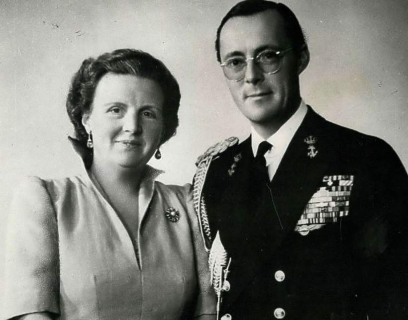 Królowa Julianna i książę Bernhard, 1956 rok