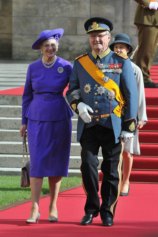 Królowa Małgorzata II i książę Henrik, 20.10.2012