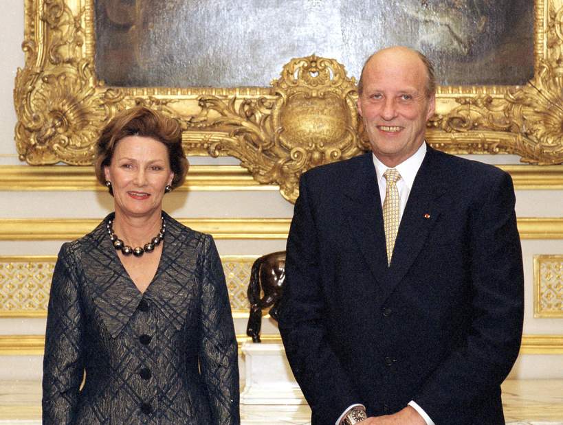 Królowa Sonja i król Harald V