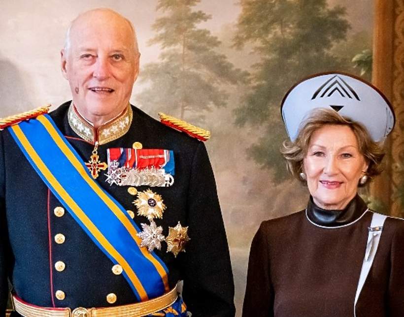 Królowa Sonja, król Harald V, 9.11.2021