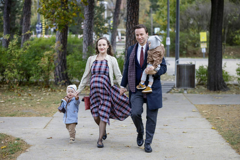 Krzysztof Bosak, Karina Bosak, z dziećmi, Wybory parlamentarne, 15.10.2023