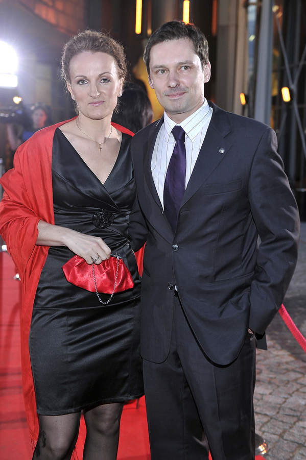 Krzysztof Ziemiec z żoną, Wiktory 2010 r. 