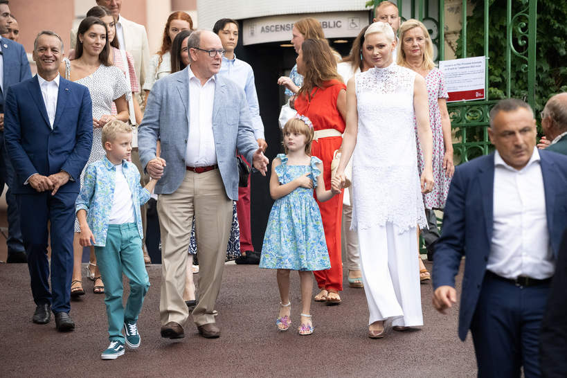 Książę Albert i księżna Charlene, 3.09.2022, Monako