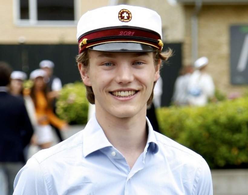 Książę Feliks, zakończenie szkoły Gammel Hellerup High School, 23.06.2021