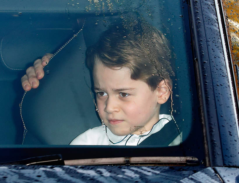 Książę George, Londyn, Wielka Brytania, pobliże pałacu Buckingham, 18.12.2019 rok
