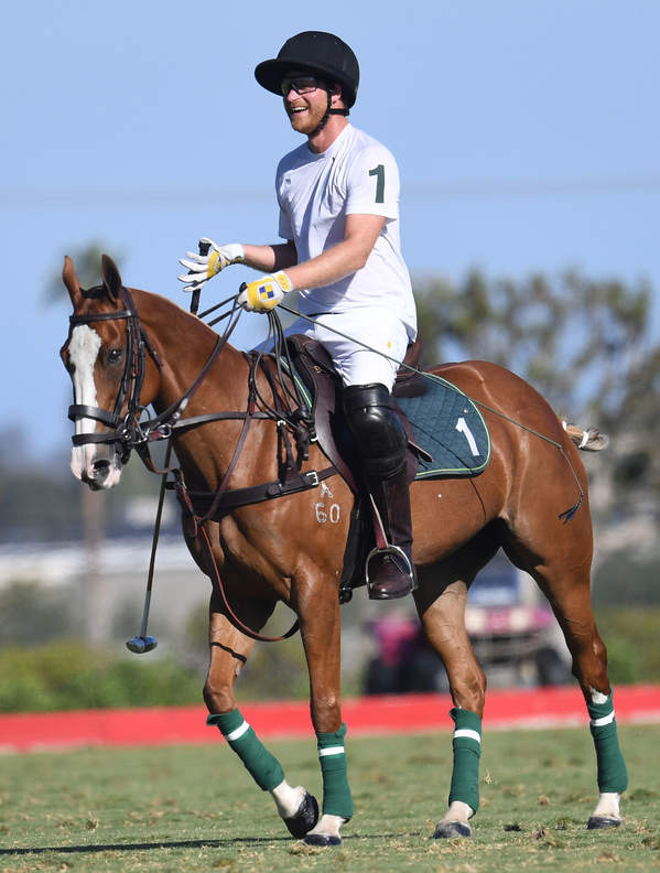 Książę Harry podczas gry w polo, 17.06.2022, Santa Barbara, California
