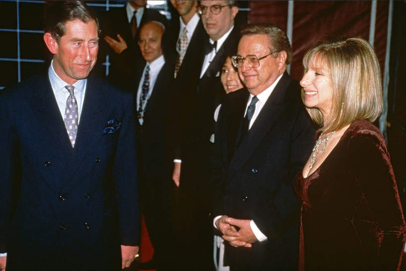 Książę Karol i Barbra Streisand, 25.04.1994