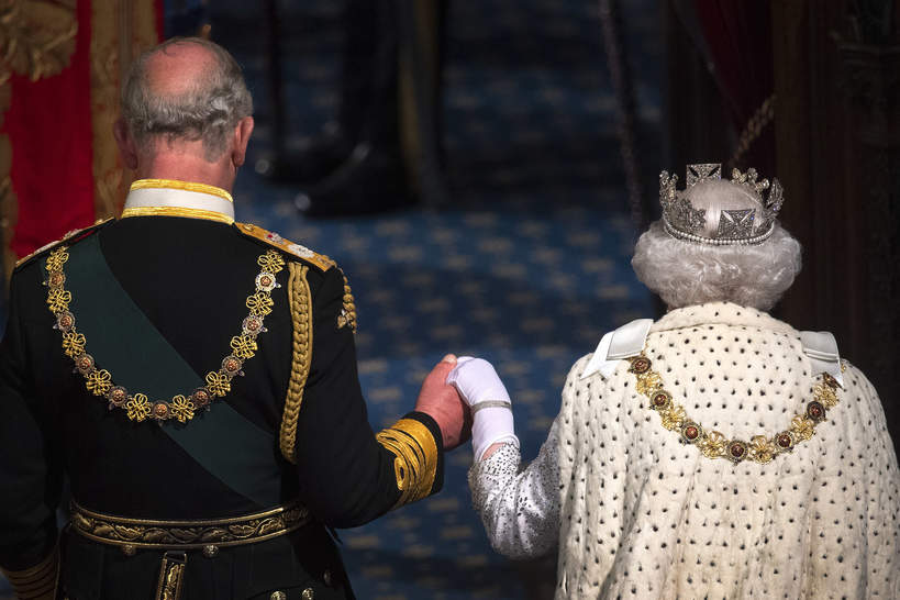 Książę Karol i królowa Elżbieta II, 14.10.2019