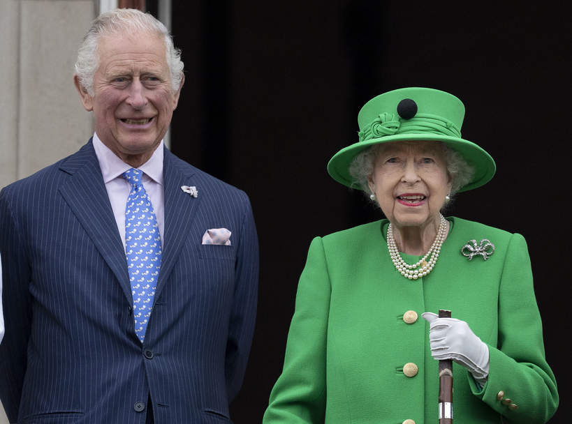 Książę Karol i królowa Elżbieta II, Platynowy Jubileusz, 5.06.2022