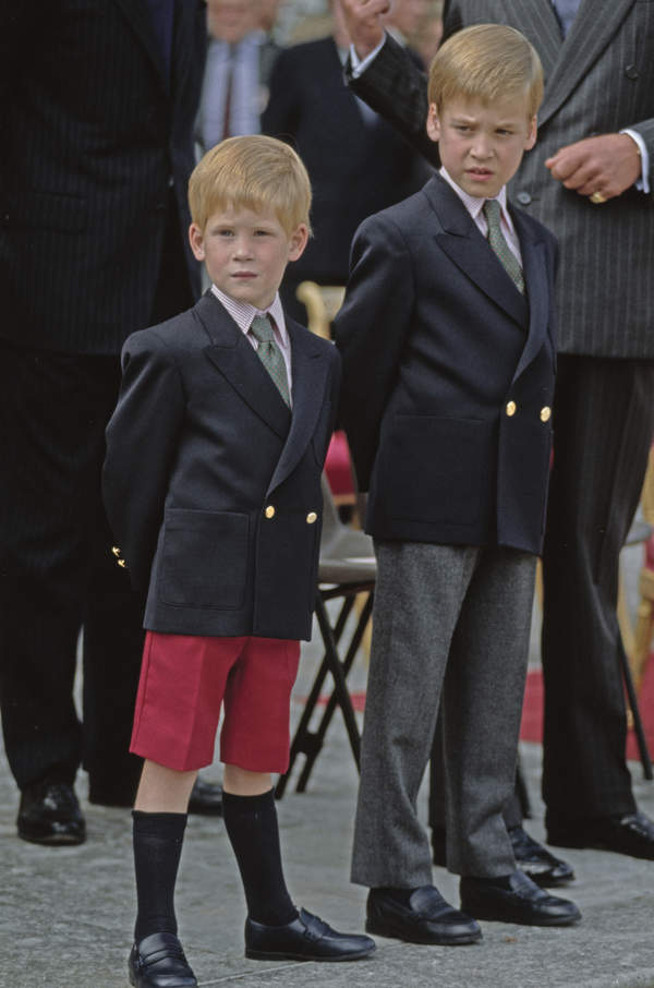 Książę William i książę Harry, 29.06.1989