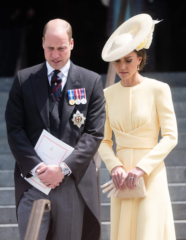 Książę William i księżna Kate, Platynowy Jubileusz, 3.06.2022