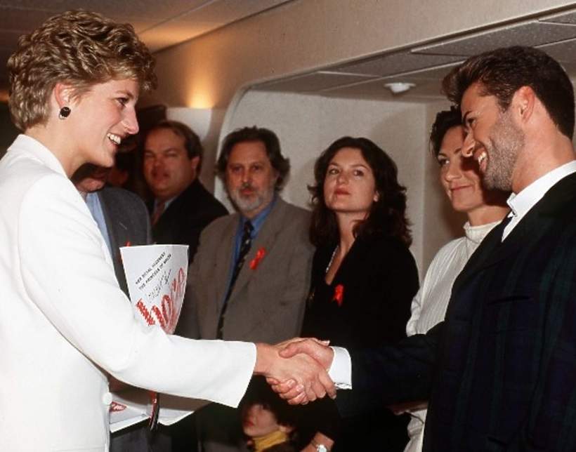 Księżna Diana i George Michael, 1.12.1993 rok, jamnik