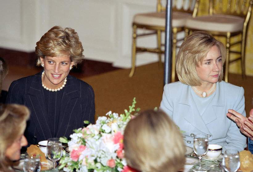 Księżna Diana i Hillary Clinton, 1996 rok