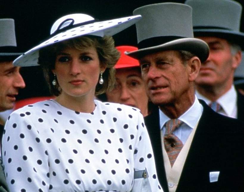 Księżna Diana i książę Filip, 4.06.1986