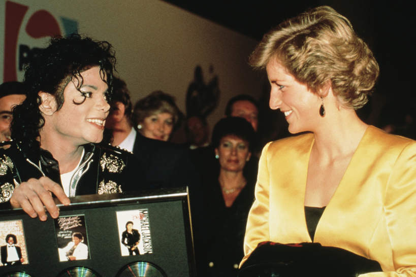 Księżna Diana i Michael Jackson, 1988 rok