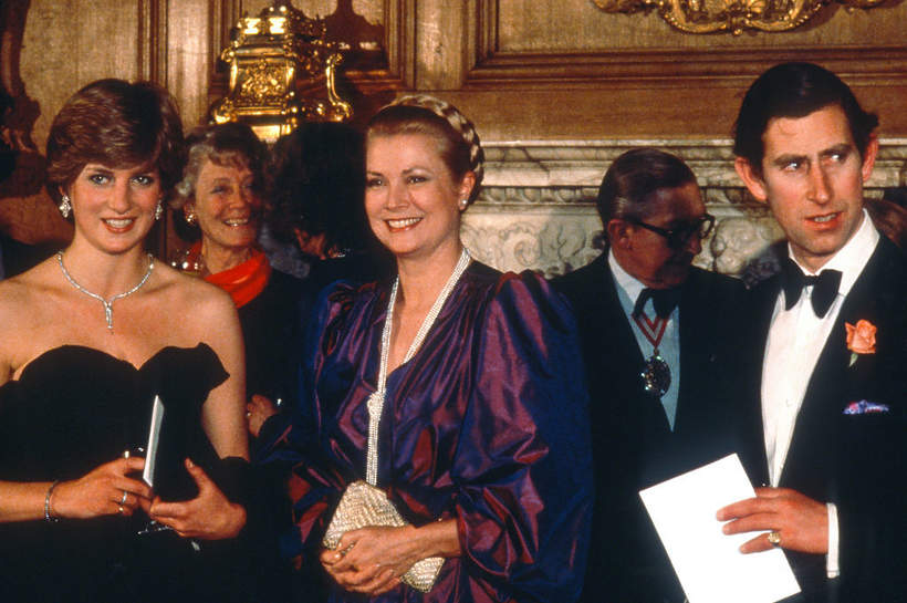 Księżna Diana, książę Karol i Grace Kelly, 1981 rok