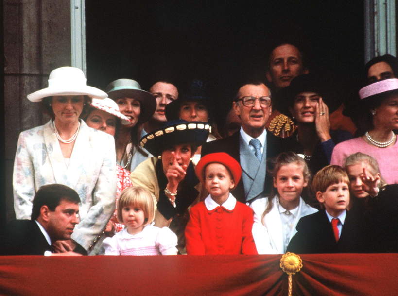 Księżna Diana, Leonora Knatchbull, Trooping The Colour, 15.06.1991