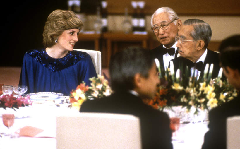Księżna Diana podczas wizyty w Japonii, 12.05.1986 rok