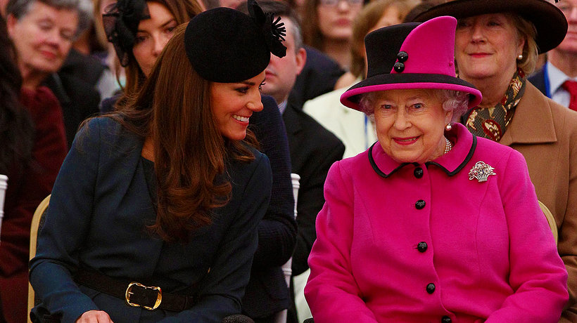 Księżna Kate i królowa Elżbieta