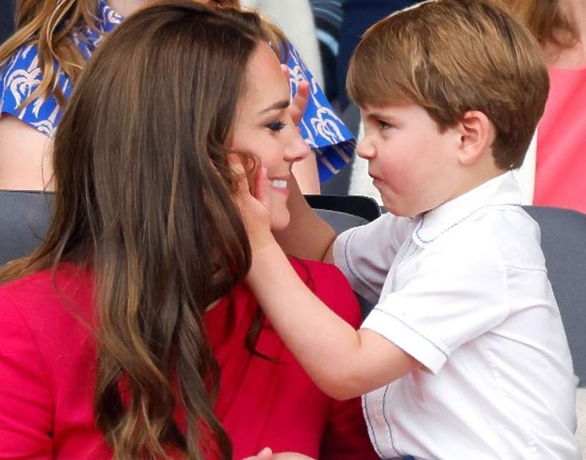 Księżna Kate i książę Louis, Platynowy Jubileusz, 5.06.2022