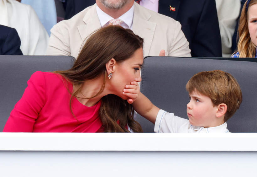 Księżna Kate i książę Louis, Platynowy Jubileusz, 5.06.2022