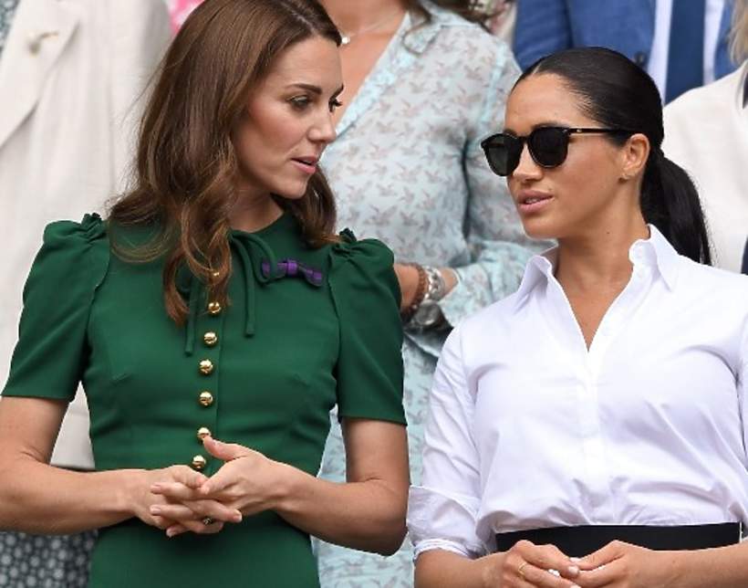 Księżna Kate i księżna Meghan, Wimbledon, 13.07.2019, Londyn