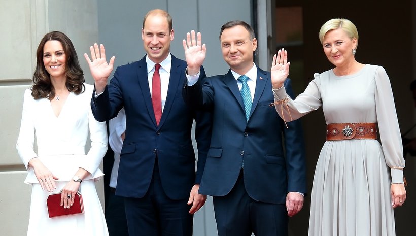księżna Kate, Książę William, prezydent Duda, ksiażęca para w Polsce