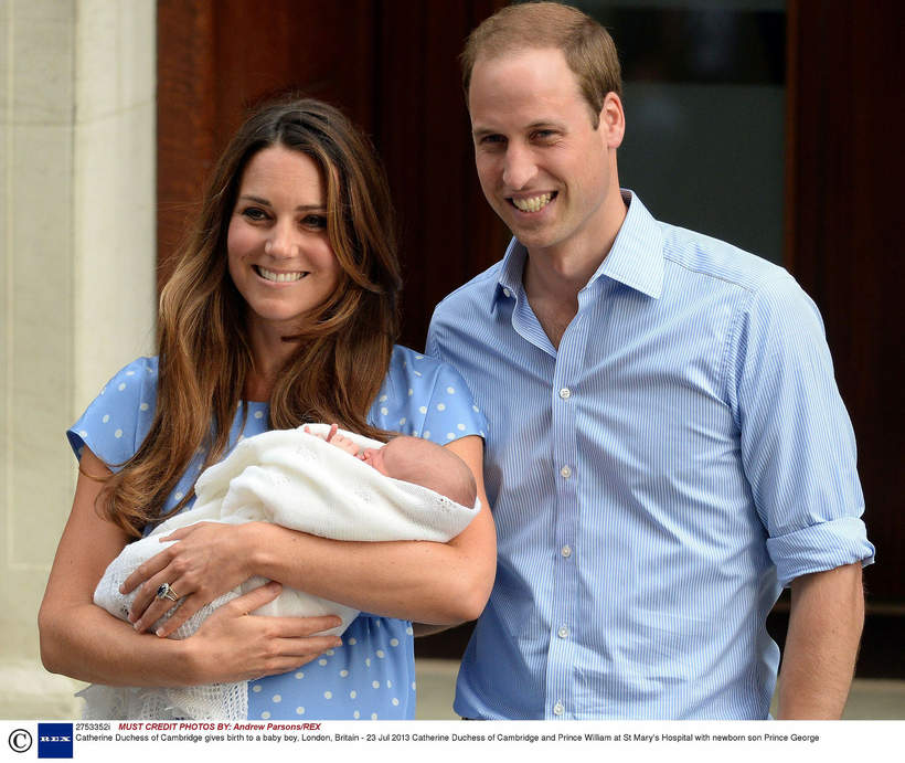 Księżna Kate po narodzinach księcia George'a, 23.07.2013