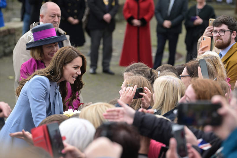 Księżna Kate podczas wizyty w Irlandii, 6.10.2022