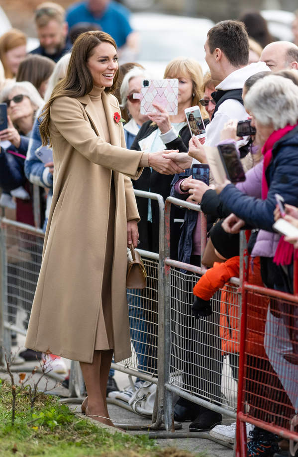 Księżna Kate podczas wizyty w Scarborough, 3.11.2022 