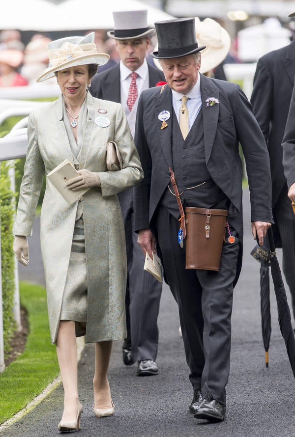 Księżniczka Anna i Andrew Parker-Bowles, 20.06.2013, Ascot