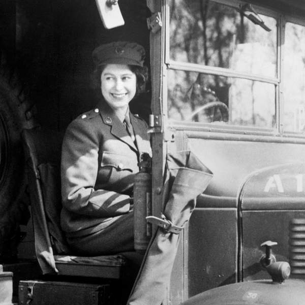 Księżniczka Elżbieta podczas II wojny światowej, 1.01.1945