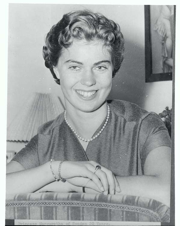 Księżniczka Małgorzata Bernadotte, 1954 rok