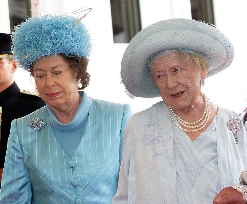 Księżniczka Małgorzata i Królowa Matka, 100. urodziny Królowej Matki, 27.06.2000