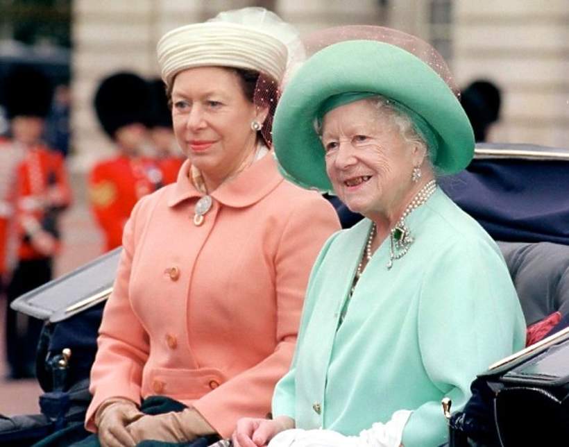 Księżniczka Małgorzata i Królowa Matka, Trooping the Colour, 17.06.1995