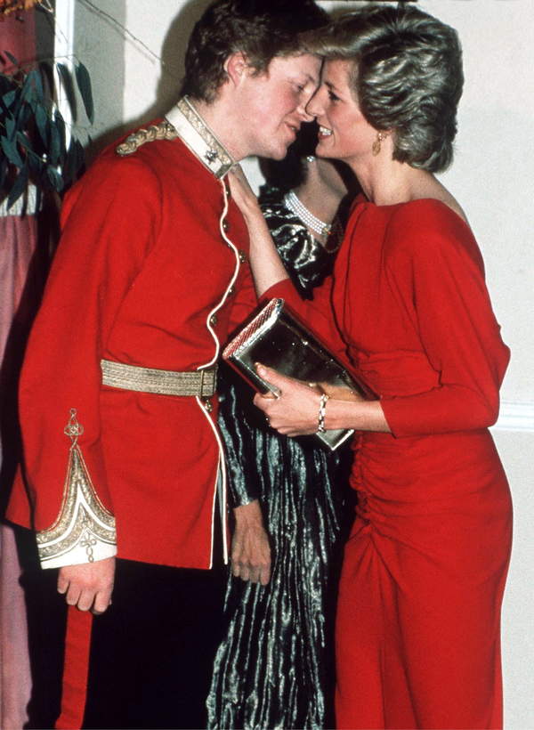 Lord Charles Spencer, księżna Diana, Londyn, Wielka Brytania, 21.11.1985 rok