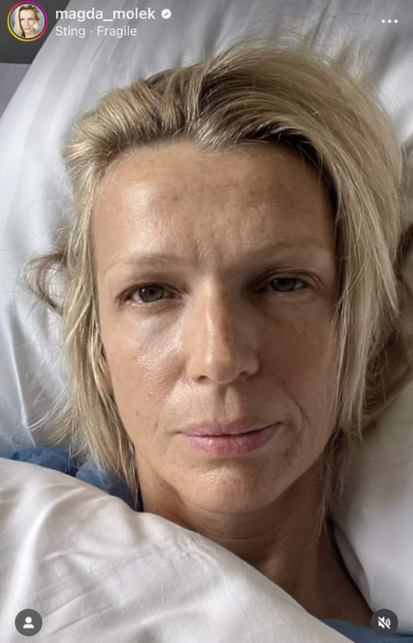 Magda Mołek w szpitalu, zamieściła zdjęcia