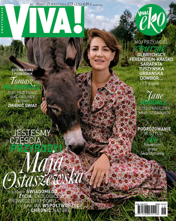 Maja Ostaszewska, viva!  18/2021, copertina