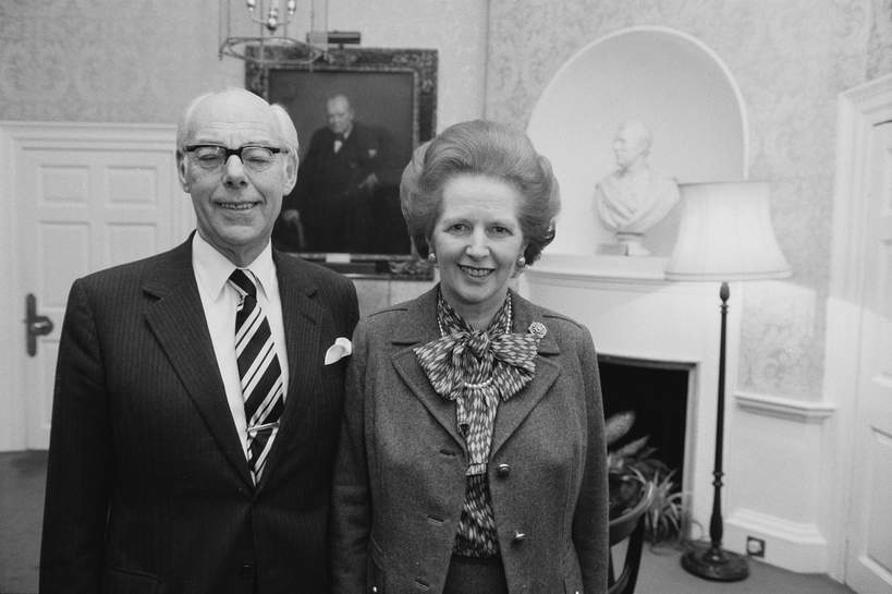 Margaret Thatcher, Denis Thatcher, Londyn, 19.02.1985 rok