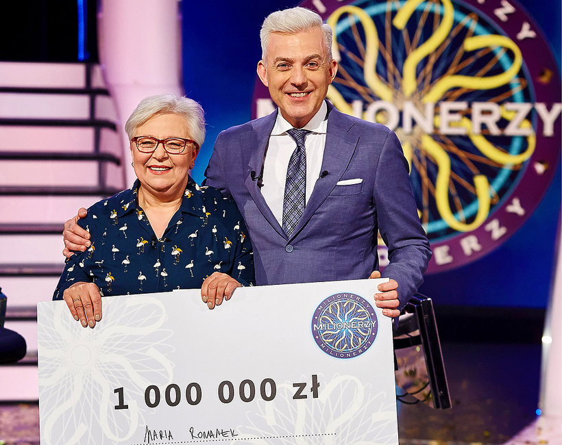 Maria Romanek wygrała milion w Milionerach! Kim jest emerytowana polonistka?
