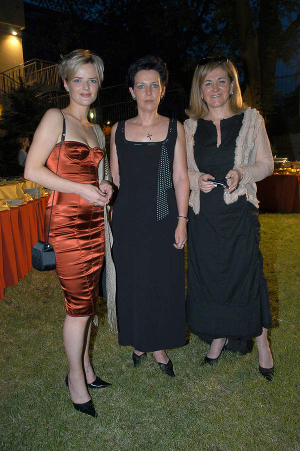 Marianna Durczok, Krystyna Bochenek, Monika Richardson, Nagroda miesięcznika Pani Srebrne Jabłka, 28 lipca 2003 r.
