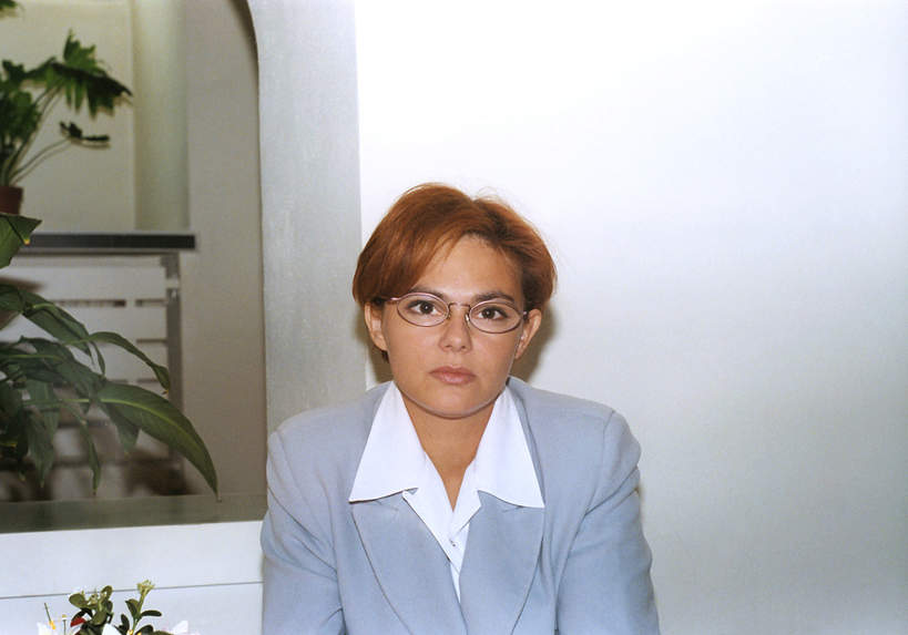 Marta Grzywacz, dziennikarka TVP, 1998 rok
