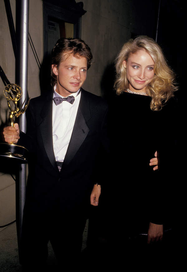 Michael J. Fox, żona, Tracy Pollan, 1987 rok