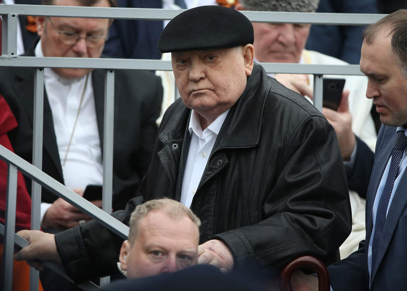 Michaił Gorbaczow, były prezydent Rosji, Moskwa, Rosja, 09.05.2019 rok