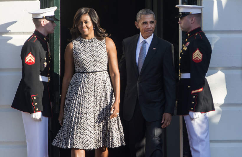 Michelle i Barack Obama, Washington DC, 2016