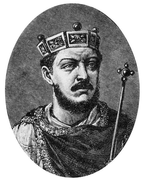 Mieszko II Lambert (990- 1034) władca Polski w latach 1025–1031. Reprodukcja