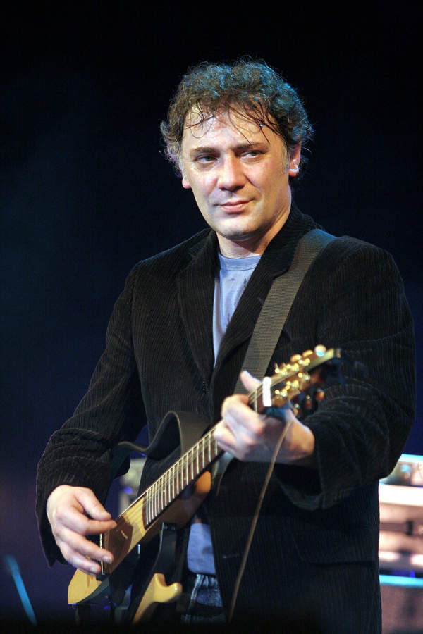 Mirek Breguła, Mirosław Breguła, wokalista zespołu Universe, Chorzów, 12.02.2007 rok