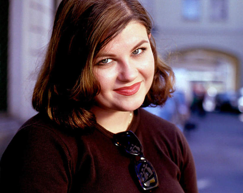 Monika Ambroziak, aktorka Teatru Buffo, Warszawa, 09.08.1996 rok