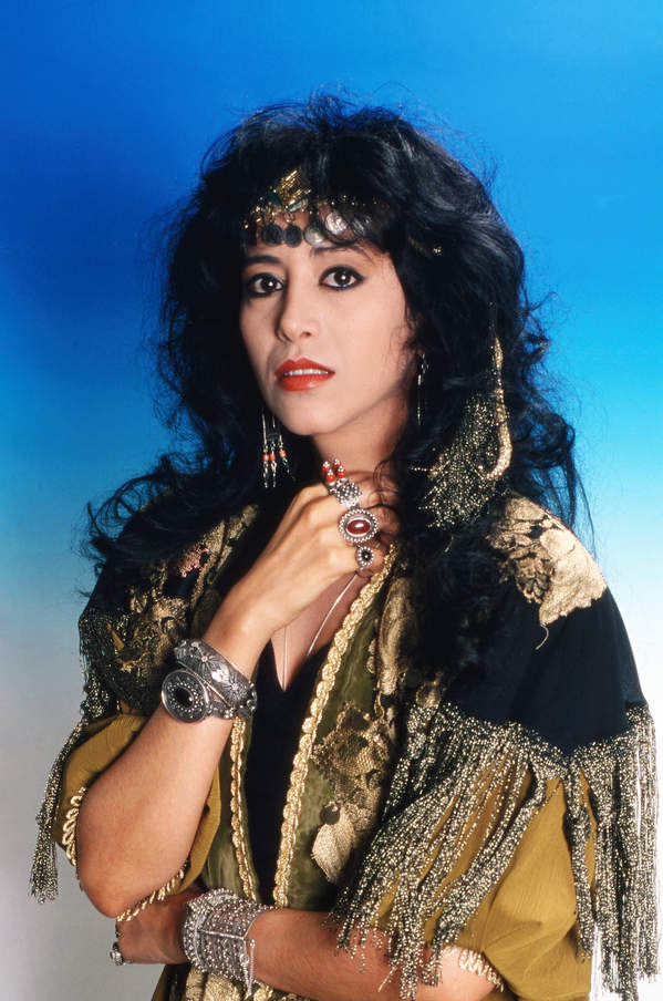Ofra Haza, piosenkarka izraelska, Niemcy, 09.07.1990 rok